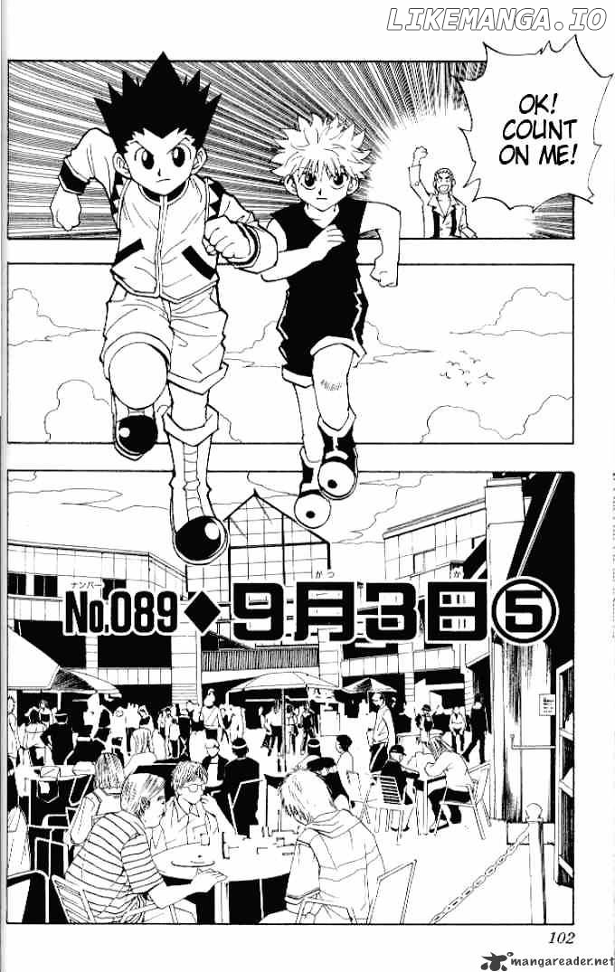 Hunter x Hunter, Chapter 89 image 02